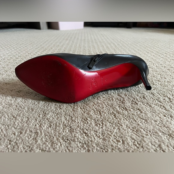 Christian Louboutin Black Heeled Booties - Picture 5 of 10